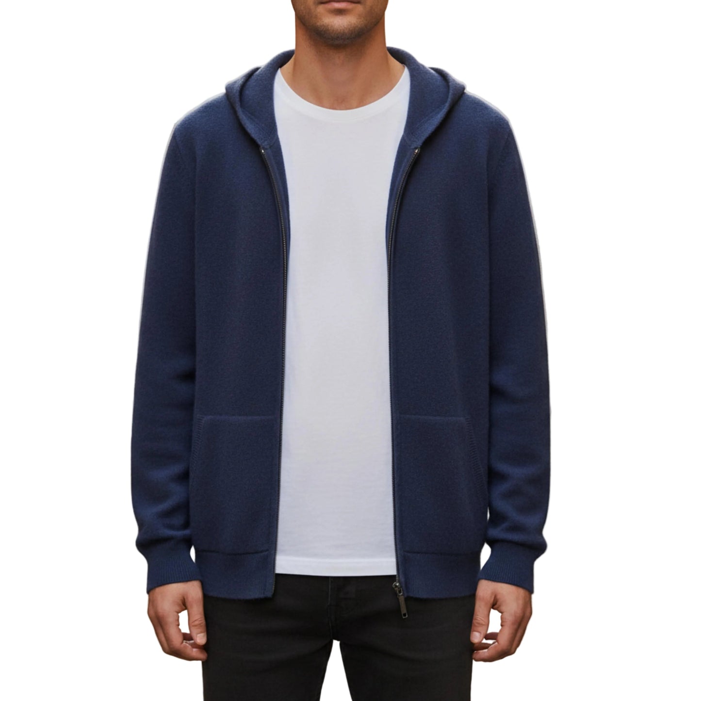 Men's Full Zip Hoodie Jacket-Rilvee