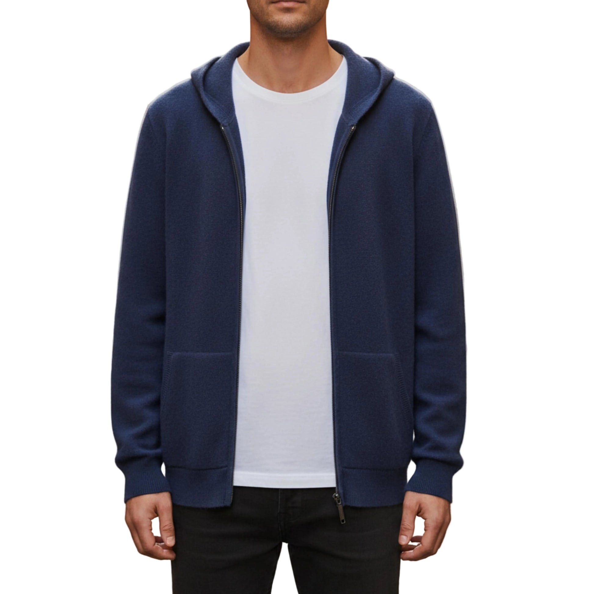 Men's Full Zip Hoodie Jacket-Rilvee