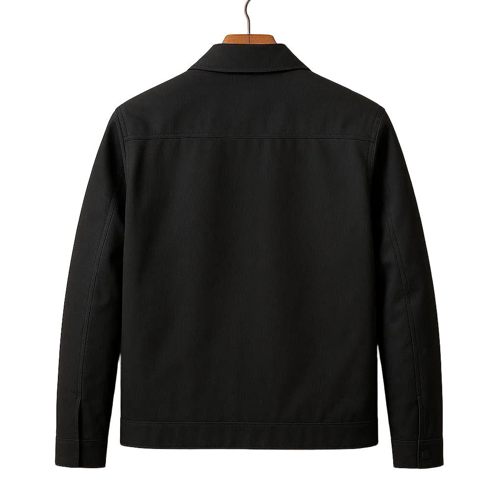 Men's Slim Fit Lined Zip Jacket-Rilvee