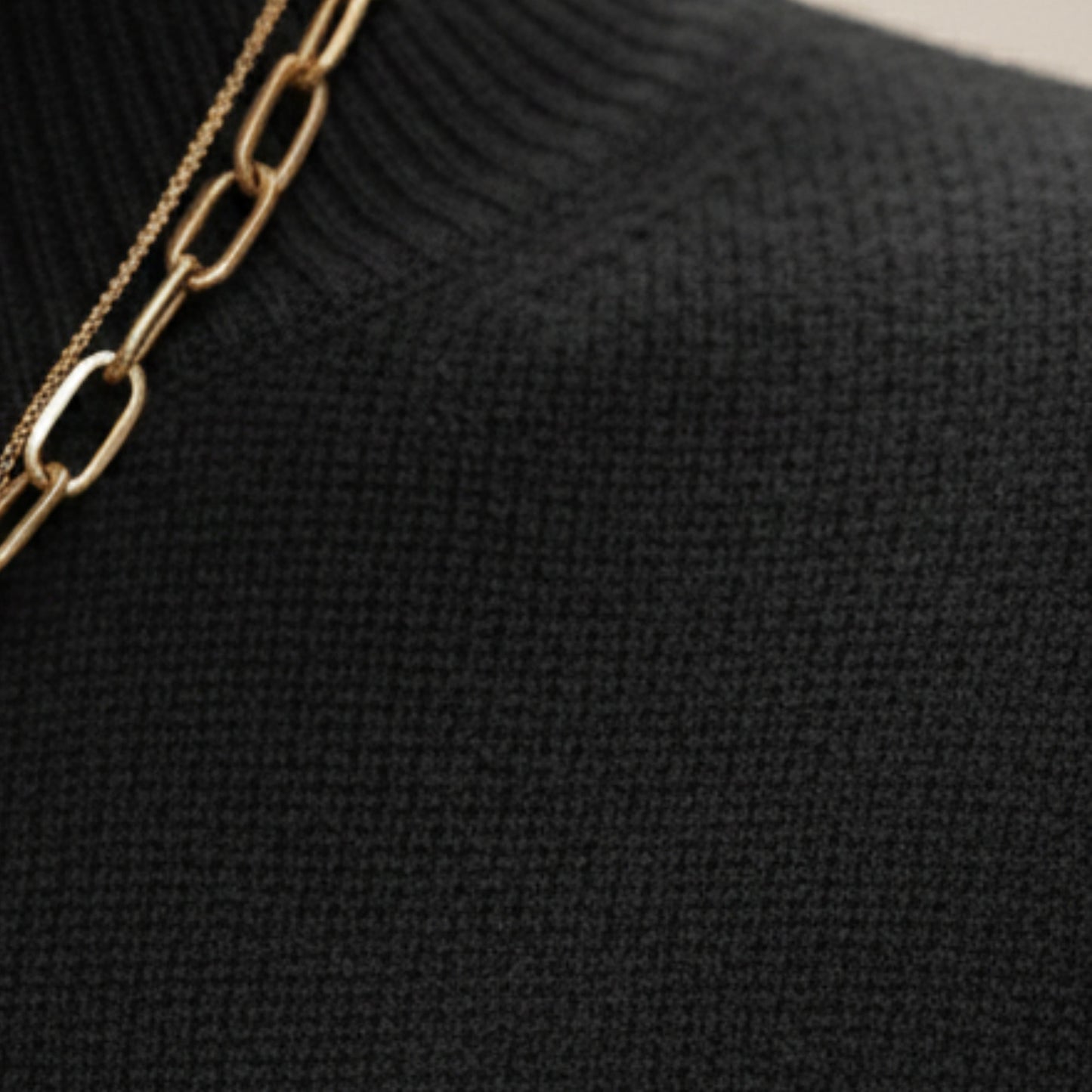 Women's Long Sleeve Mock Neck Sweater-Rilvee