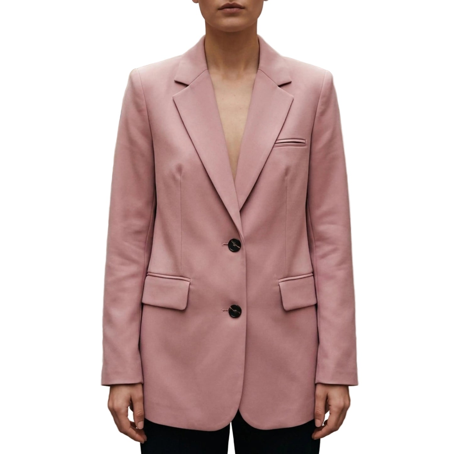 Women's Single-Breasted Tailored Blazer-Rilvee