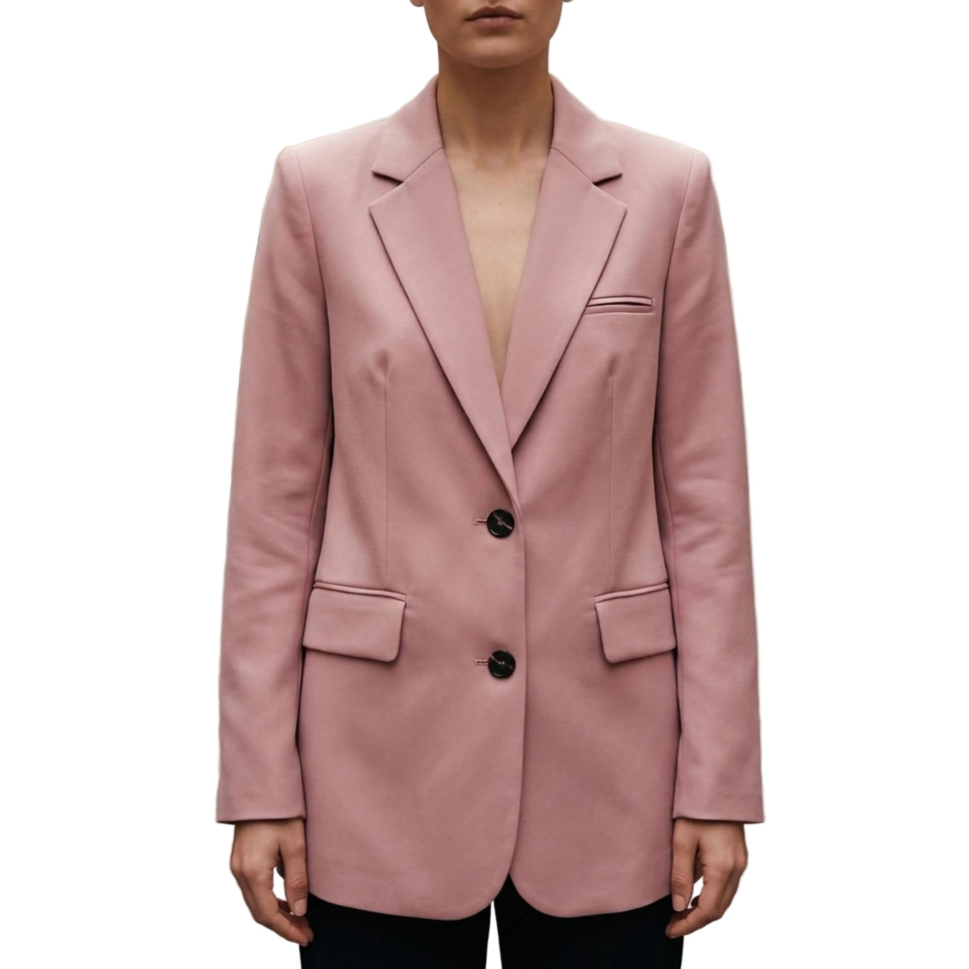 Women's Single-Breasted Tailored Blazer-Rilvee