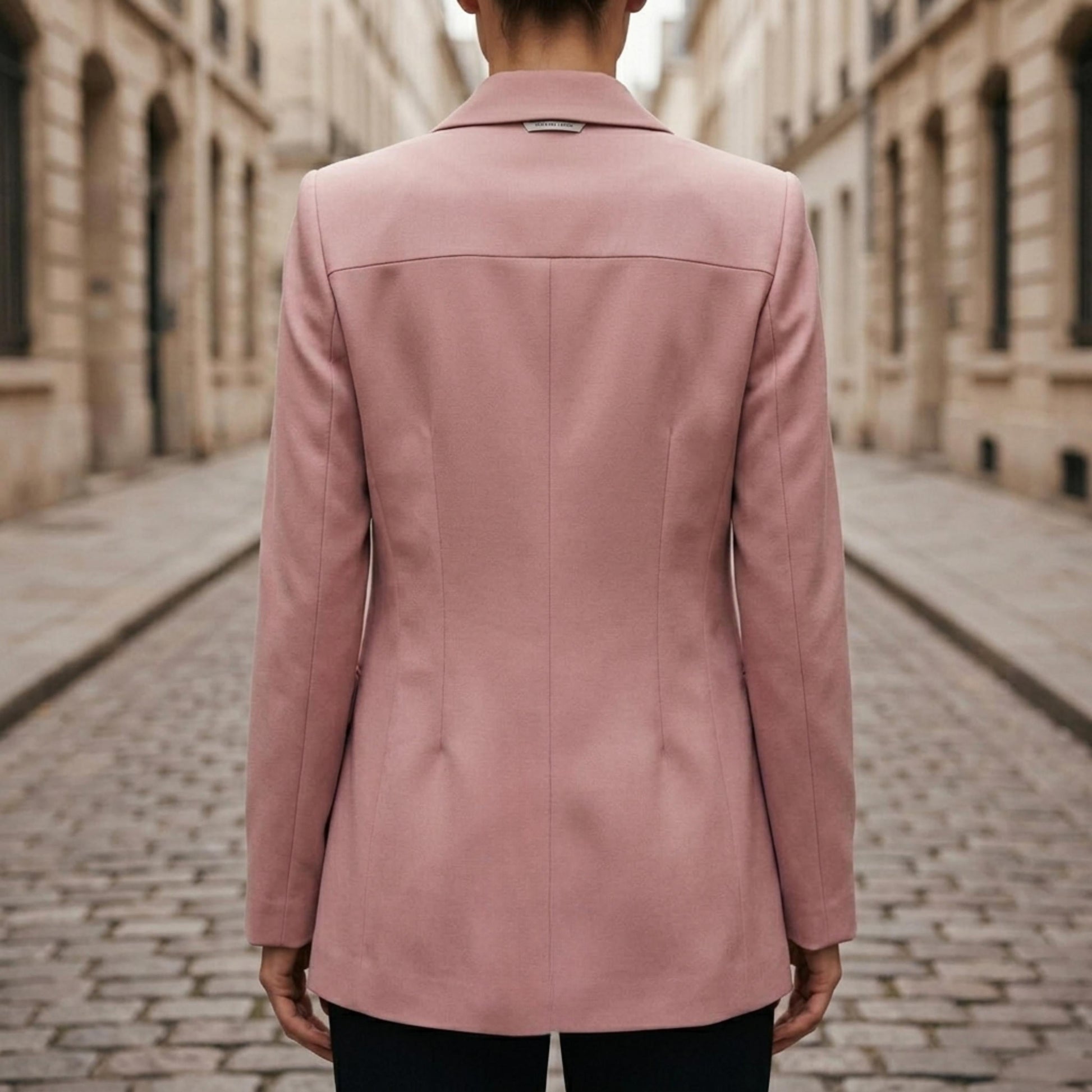 Women's Single-Breasted Tailored Blazer-Rilvee