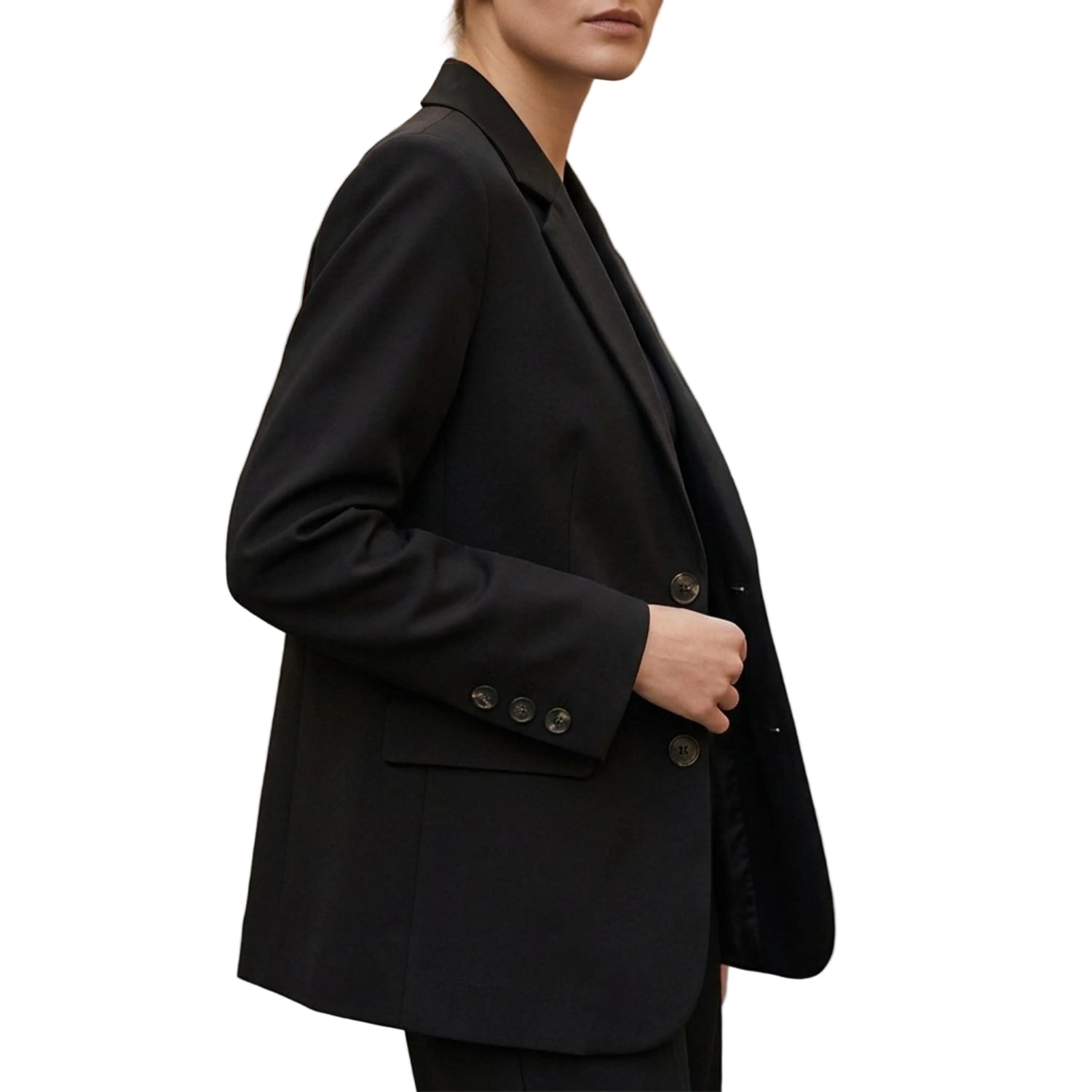 Women's Single-Breasted Tailored Blazer-Rilvee